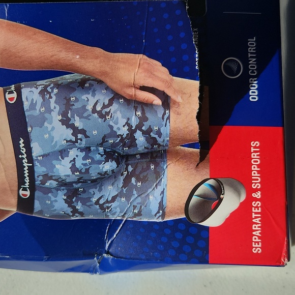 Boxer Briefs with Support Pouch ☆ Medium ☆ Champion ☆ NWT ☆ 3 pair ☆☆☆ - Picture 3 of 14